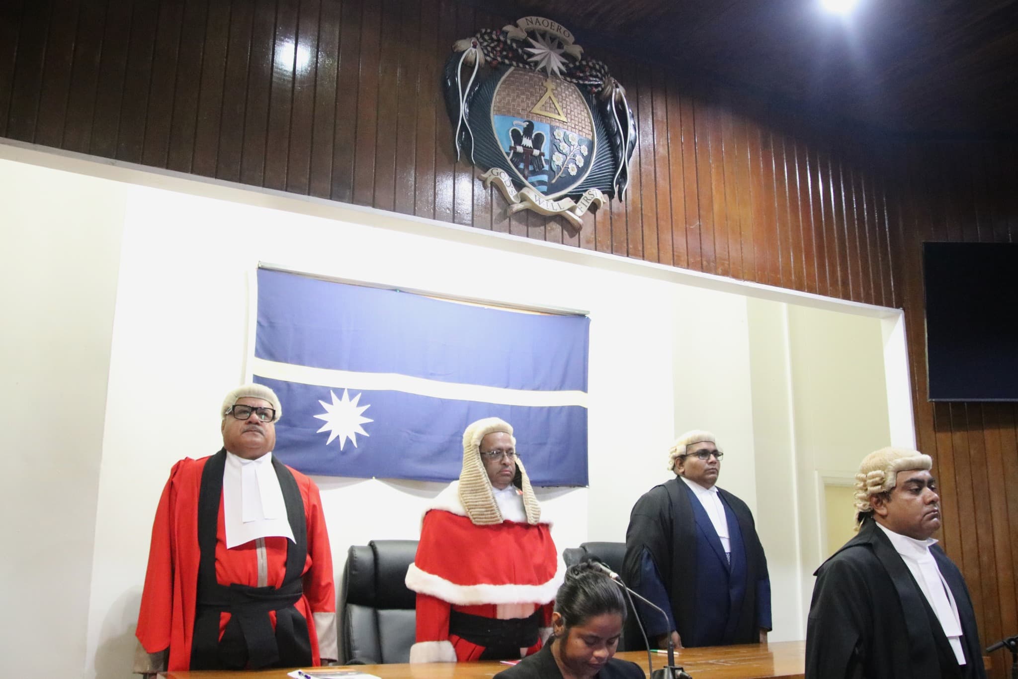 His Honour Chief Justice Janmai Jay Udit officially welcomed as the head of the judiciary
